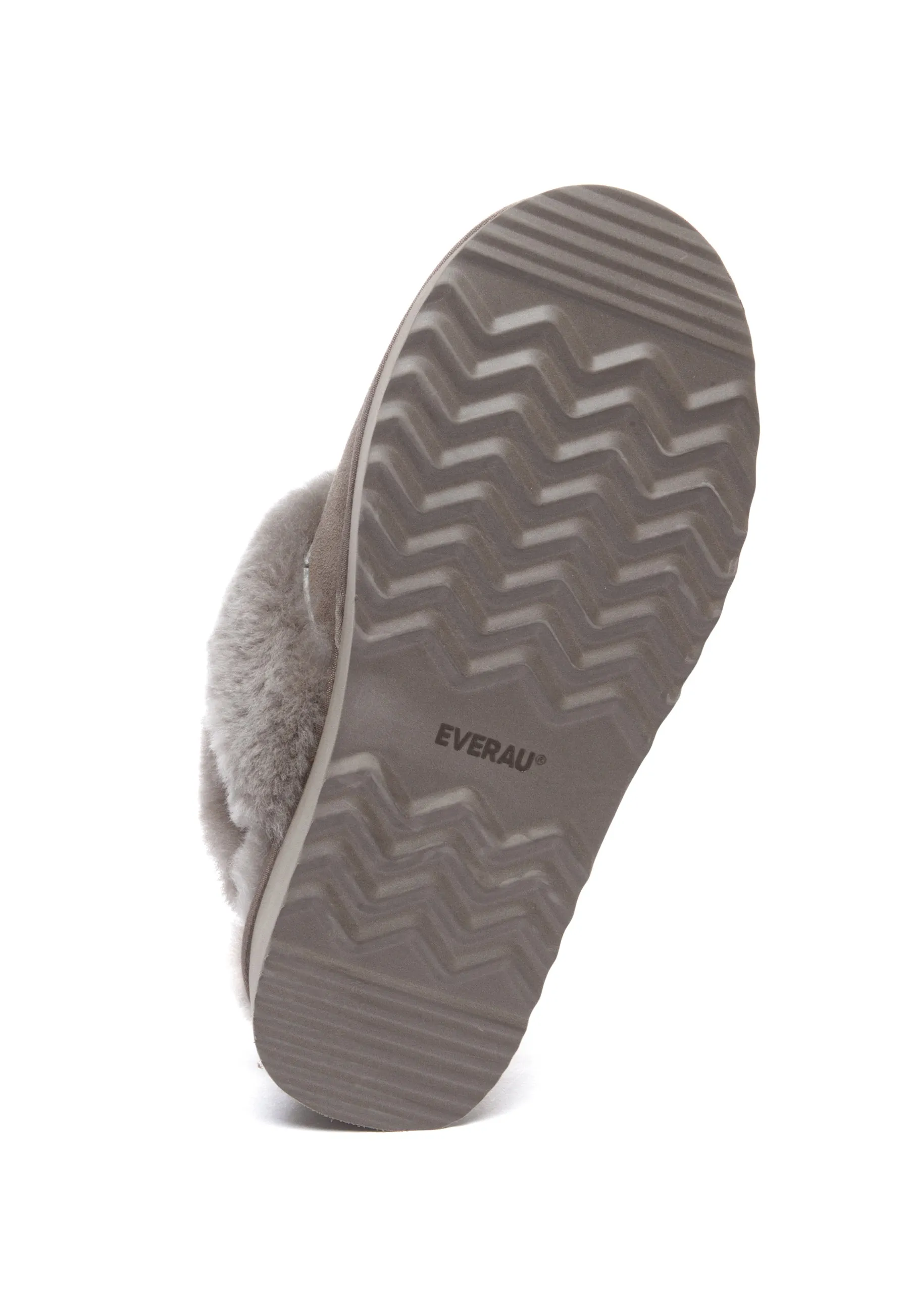 Fantail Leather Slippers With Two Removable Straps