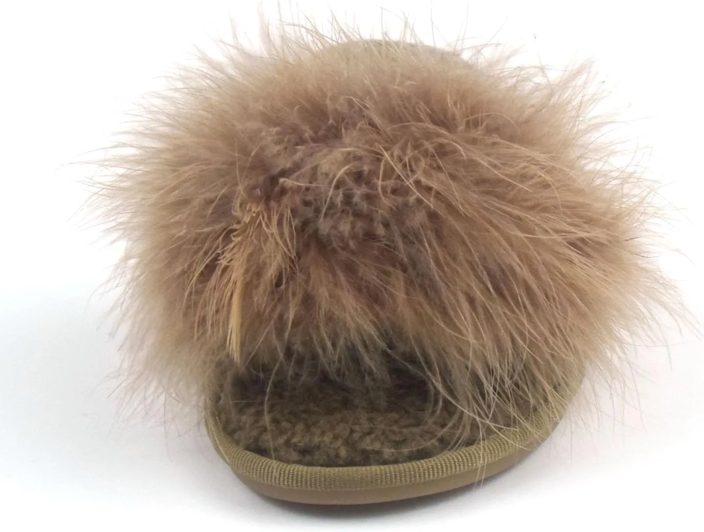 FAYUEKEY Fuzzy Slippers for Women Fluffy Furry House Bedroom Shoes