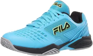 Fila Axilus 2 Energized Mens Tennis Shoe Hawaiian Ocean/Silver Sconce/Black (US Footwear Size System, Adult, Men, Numeric, Medium, 7)