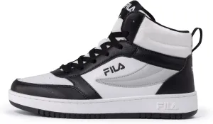 FILA Women's Sneaker, Black White, 10