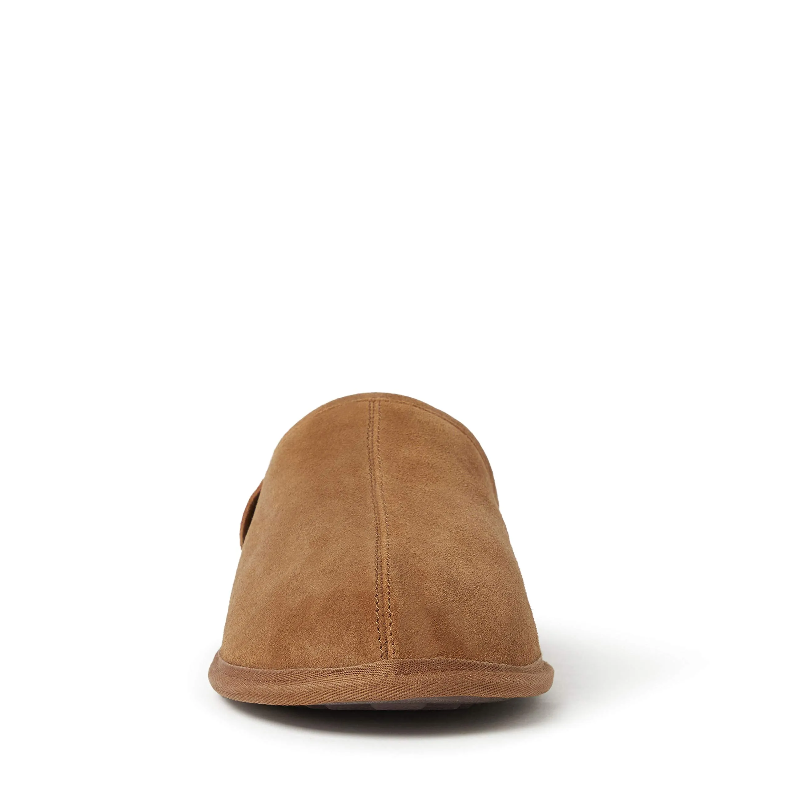 Fireside by Dearfoams Men's Warwick Water Resistant Genuine Shearling Scuff Slipper