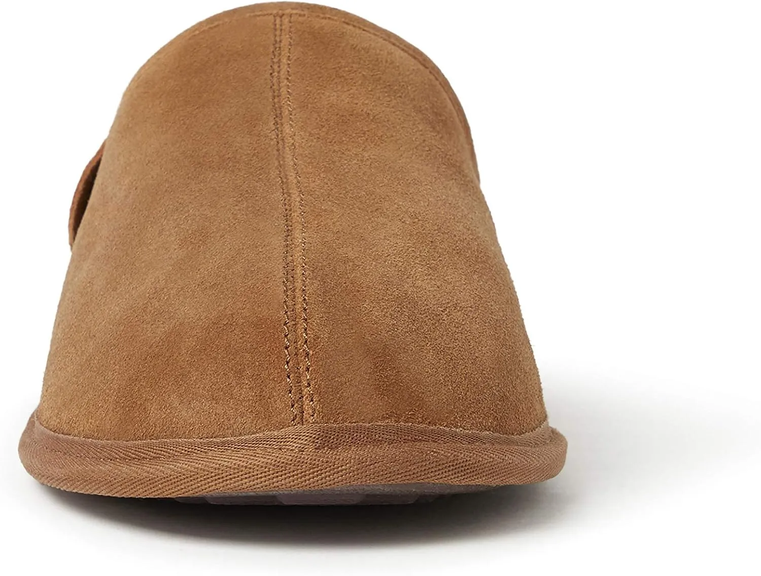 Fireside by Dearfoams Men's Warwick Water Resistant Shearling Scuff Slipper
