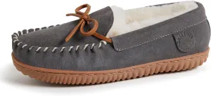 Fireside by Dearfoams Women's Alice Springs Shearling Indoor/Outdoor Moccasin Slipper