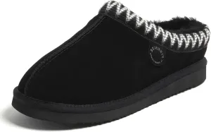 Fireside by Dearfoams Women's Greta Genuine Shearling Indoor Outdoor Clog