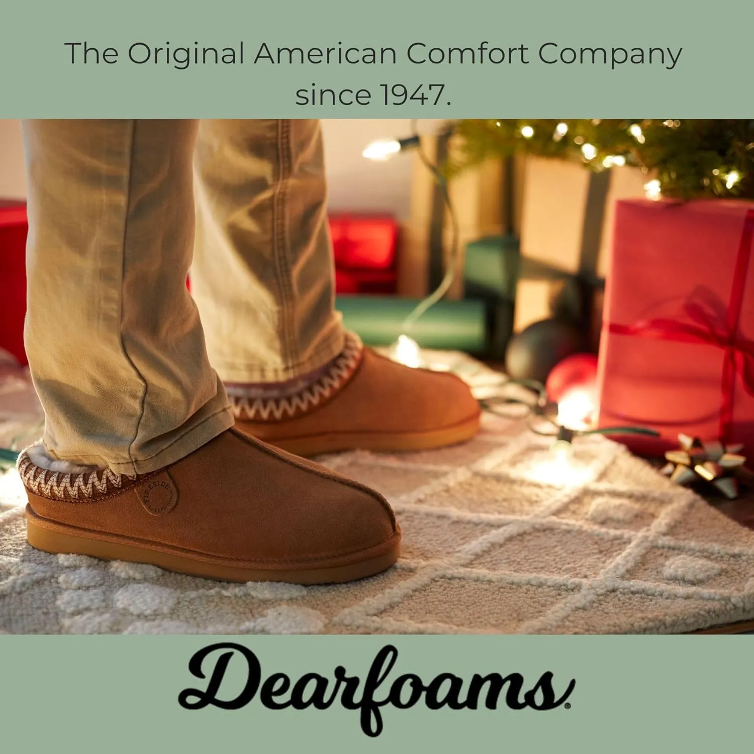 Fireside by Dearfoams Women's Greta Genuine Shearling Indoor Outdoor Clog