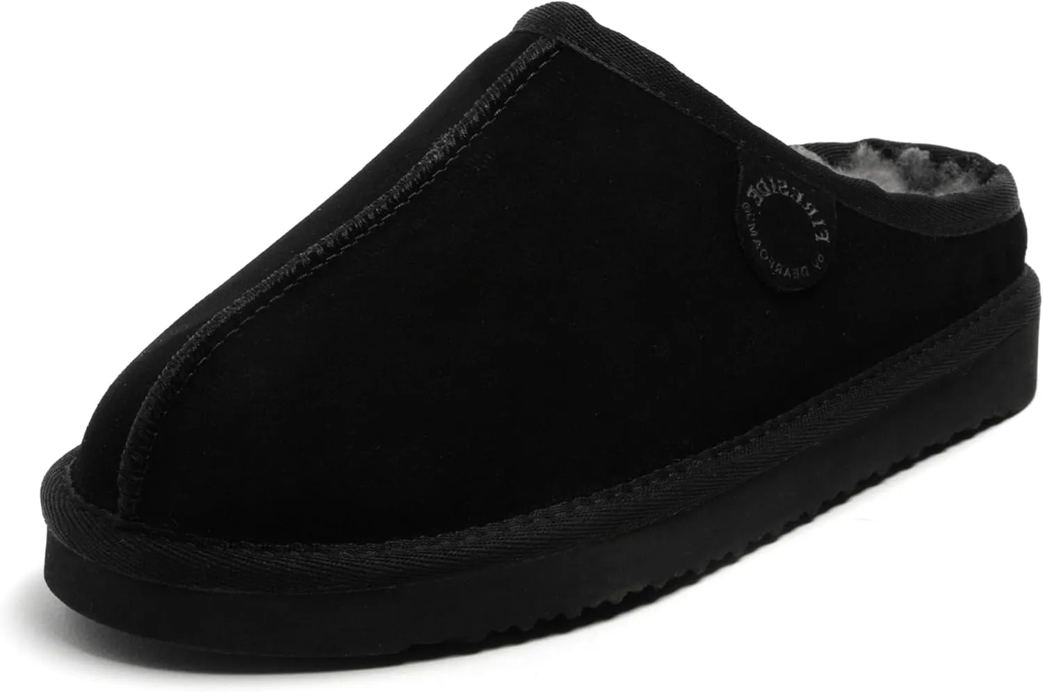 Fireside by Dearfoams Women's Greta Genuine Shearling Indoor Outdoor Clog