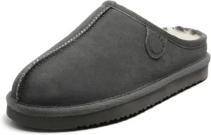 Fireside by Dearfoams Women's Greta Genuine Shearling Indoor Outdoor Clog