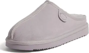 Fireside by Dearfoams Women's Greta Shearling Indoor Outdoor Clog Slipper
