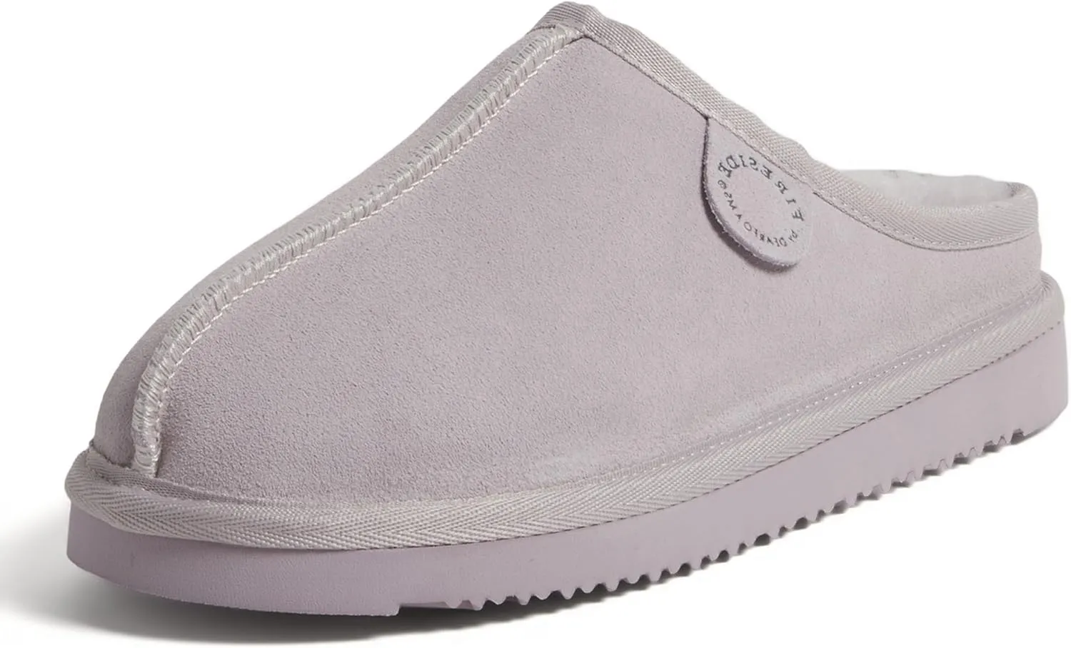 Fireside by Dearfoams Women's Greta Shearling Indoor Outdoor Clog Slipper