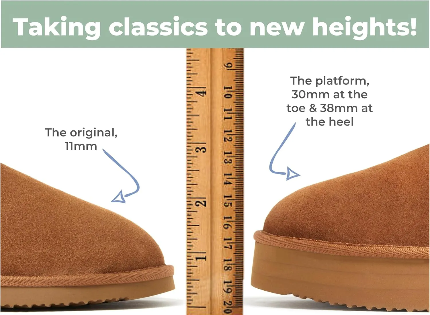 Fireside by Dearfoams Women's Riverland Shearling Fur Lined Mini Ankle Boot with Platform Slipper