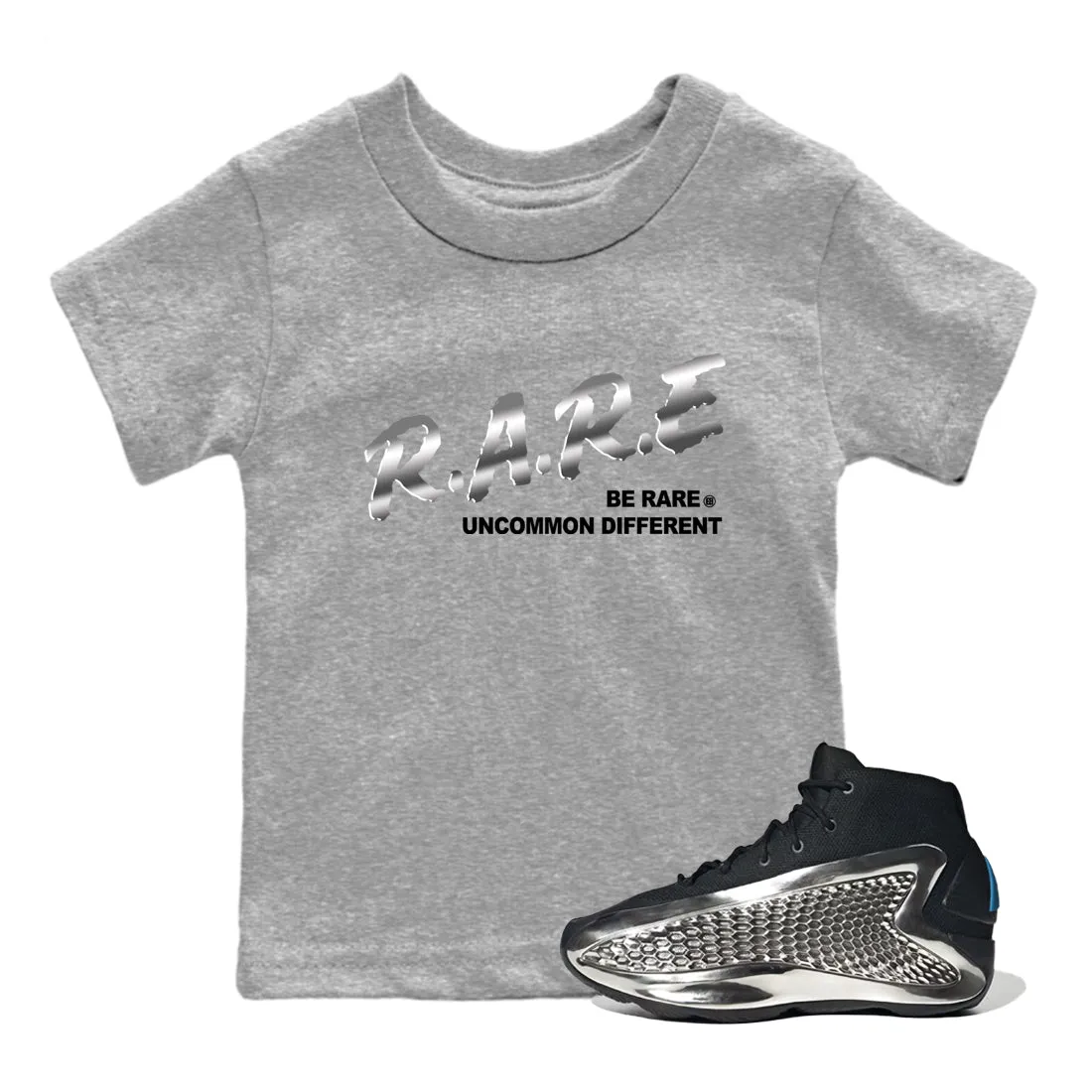First-time buyer discount 1 Kids Sneaker SNRT Heavy-duty Rare - Silver Be Tees Metallic Uncommon Different AE