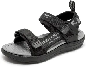 FLIOZY Kids Adjustable Straps Summer Sandals Boys Light-Weight Open Toe Sport Sandals Youth Outdoor Water Sandal