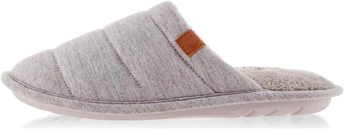 Floopi House Slippers for Women, Soft Upper Jersey Lining, Closed Back Women Slipper, Multiple Layered Comfy Memory Insole Foam with Terry Outsole