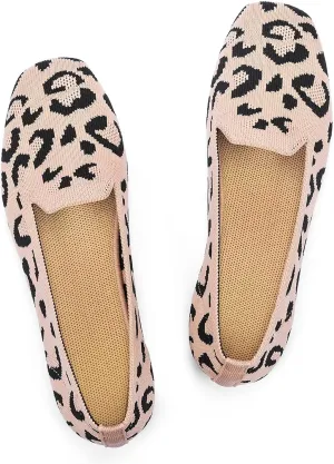 Frank Mully Women's Loafer Flats Square Toe Comfortable Office Work Shoes, Cute Penny Loafer Slip On Walking Driving Shoes