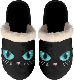 Fuzzy House Slippers for Women Closed Toe Home Shoes Washable Winter Warm Bedroom Slippers for Women Size 3-12