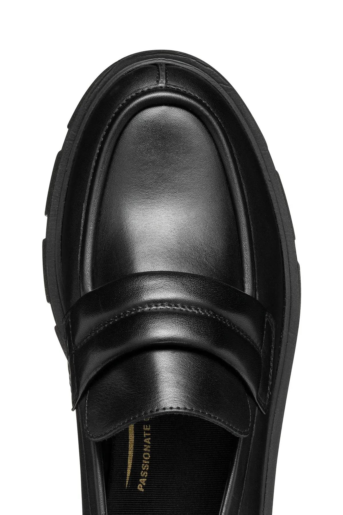 Geox Kadın Siyah Vilde Deri Makosen Loafer