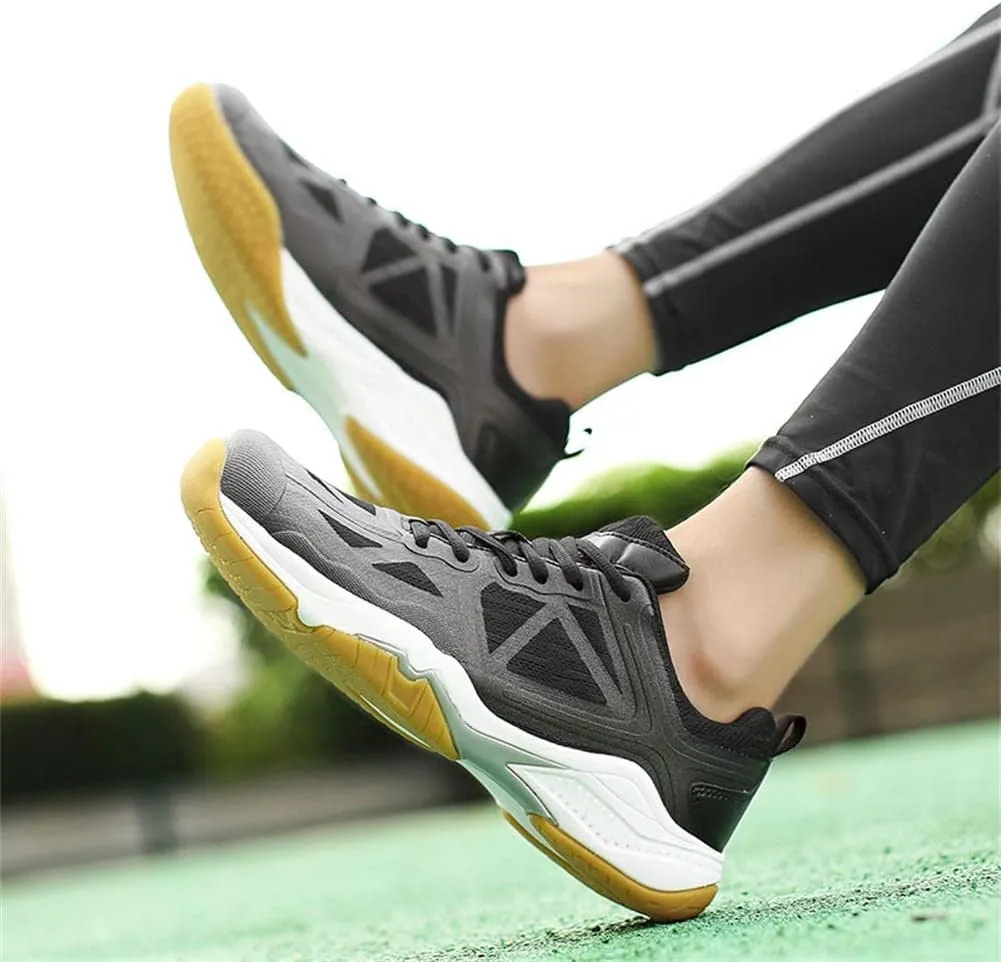 GEXECEUSS Men's Comfortable Badminton Shoes for Sport: Womens Breathable Tennis Shoes for Training - Adults Pickleball Sneakers