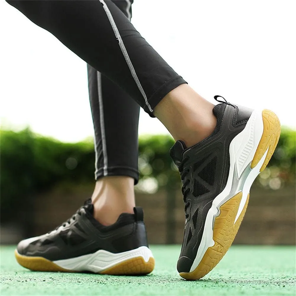GEXECEUSS Men's Comfortable Badminton Shoes for Sport: Womens Breathable Tennis Shoes for Training - Adults Pickleball Sneakers