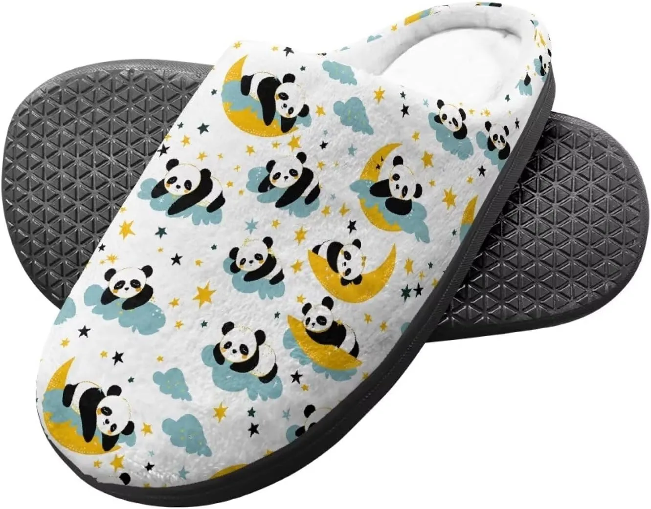 Girl's Cute House Slippers Winter Fluffy Plush Slippers Anti-skid Animal Slippers Soft Cozy Indoor Warm Furry Shoes