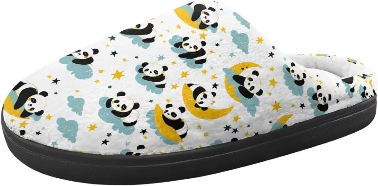 Girl's Cute House Slippers Winter Fluffy Plush Slippers Anti-skid Animal Slippers Soft Cozy Indoor Warm Furry Shoes