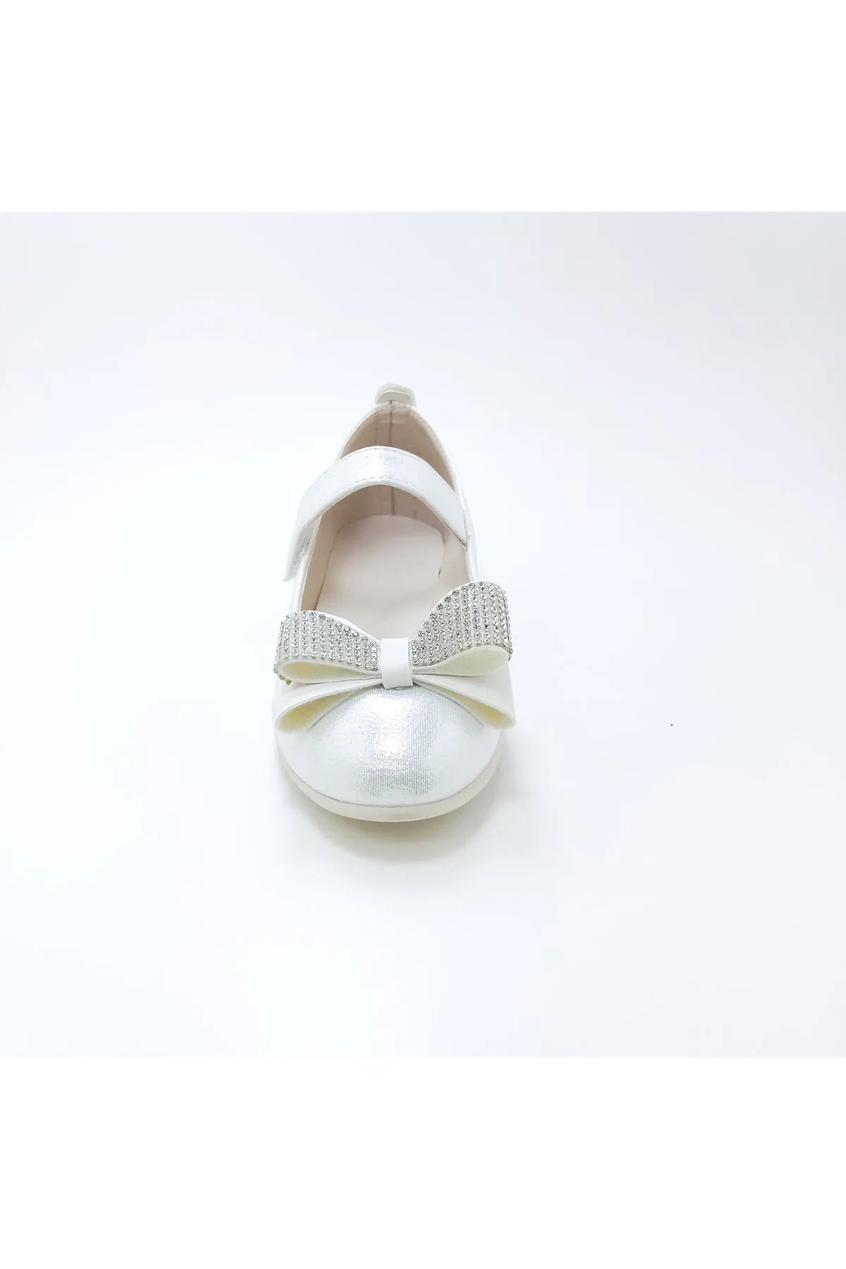 Girl's Stone Bow Orthopedic Flats