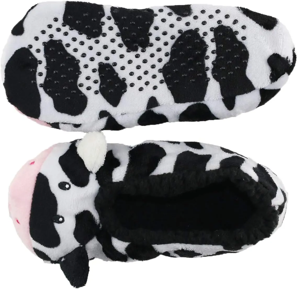 GLENMEARL Womens Warm Cozy and Lovely Animal Non-Skid Knit Home Floor Slippers Socks for Adults Girls