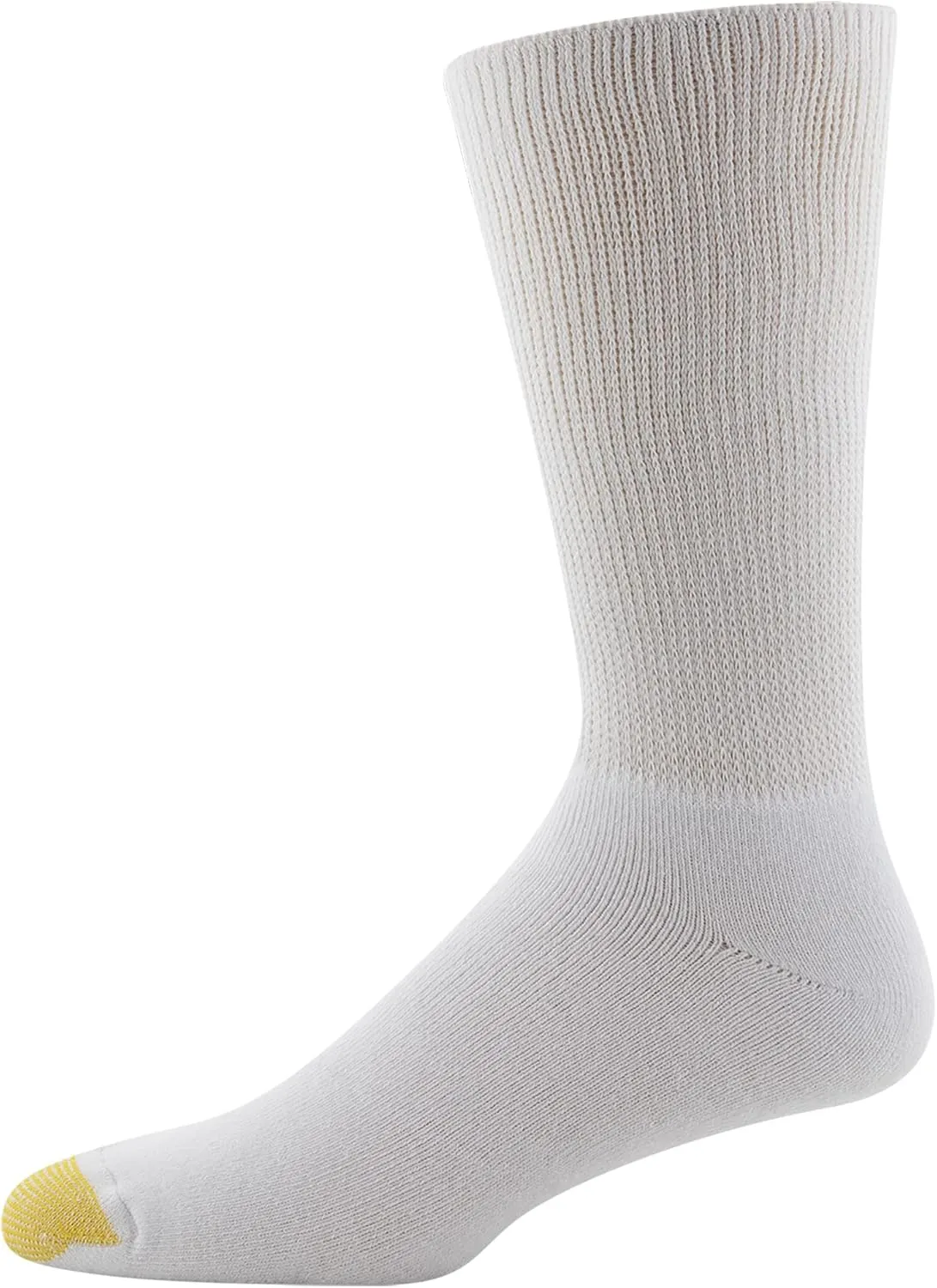 GOLDTOE Men's Non Binding Crew Socks, Multipairs