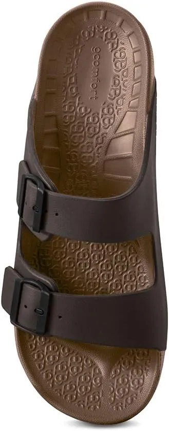 Gravity Defyer Men's G-Defy UpBov Sandal - VersoCloud Multi-Density Shock Absorbing Ortho-Therapeutic Sandals - US Sizes