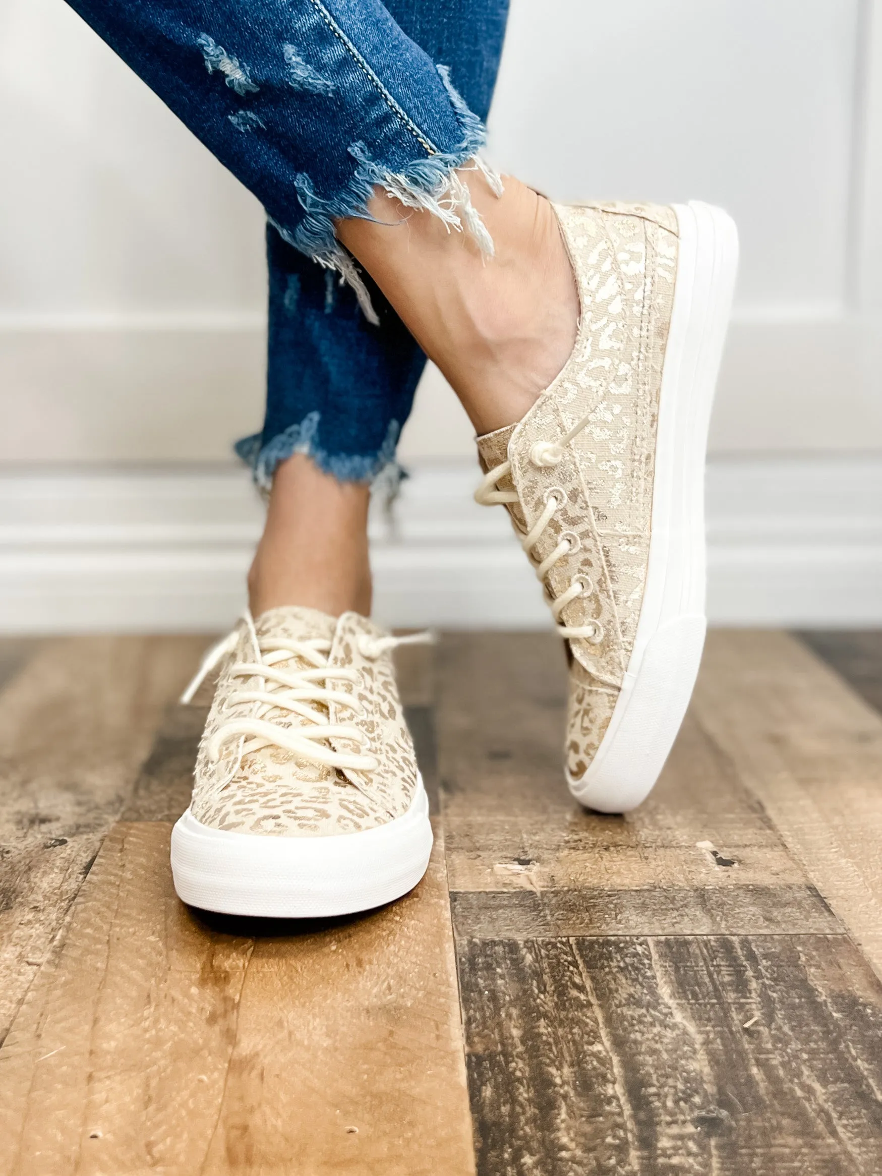 Gypsy Jazz Kyrie Leopard Sneaker