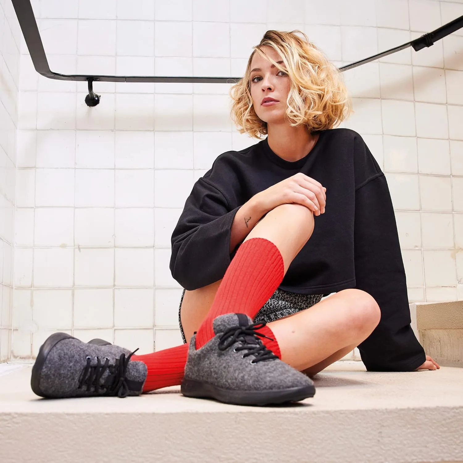 HAFLINGER Unisex-Adult Wool-Sneaker Every Day