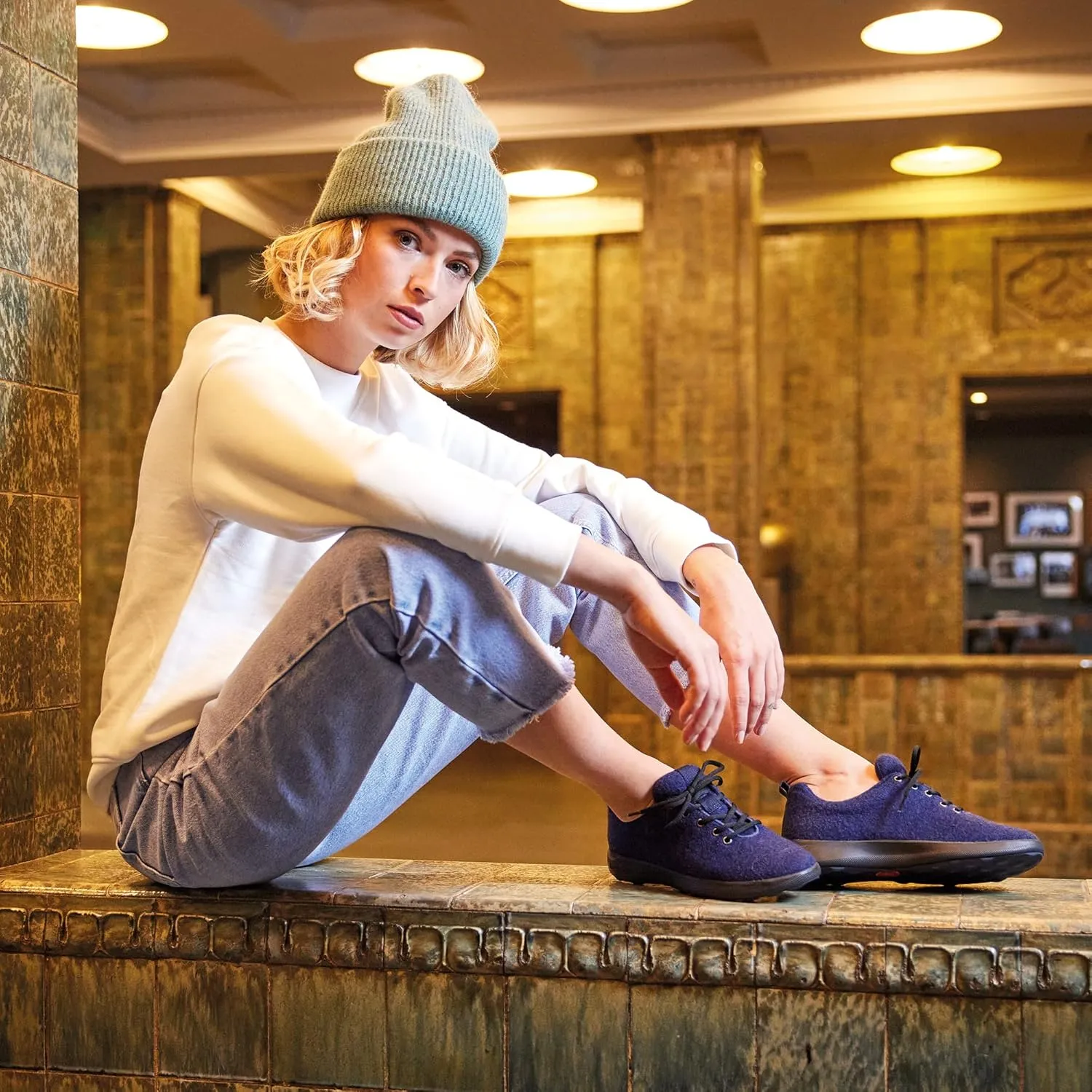 HAFLINGER Unisex-Adult Wool-Sneaker Every Day