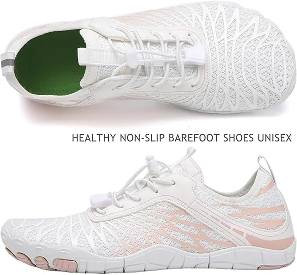 Hiking Womens Men, Pro Barefoot Shoes with Wide Toe Box, Healthy and Non-Slip Breathable Barefoot Shoes