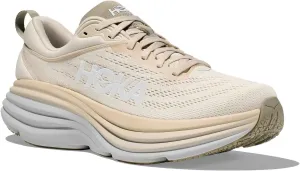 Hoka Men's Bondi 8 Sneaker, Oat Milk/Barley, 9