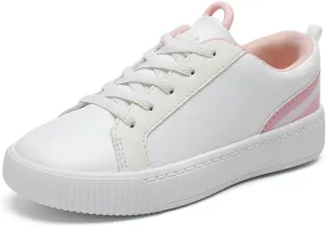HOMEHOT Girls Sneaker Slip on Shoes for Girls White (Toddler/Little Kid/Big Kid)