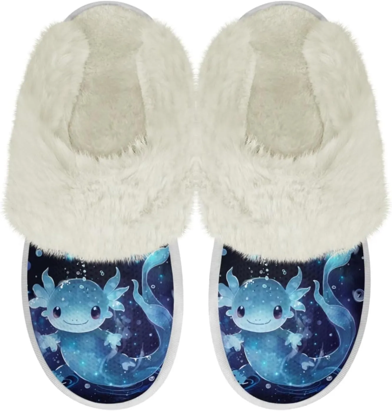 House Slippers for Women Indoor Winter Warm Fuzzy Slipper Size 5-12 Bedroom Non-Slip