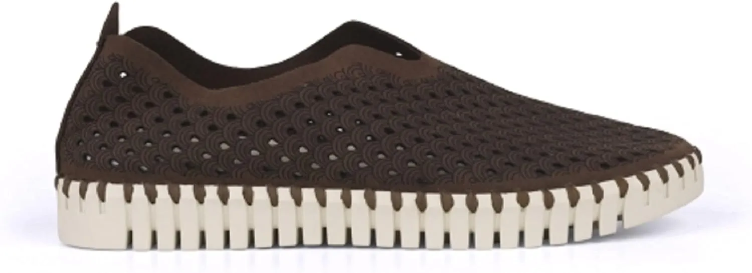Ilse Jacobsen HORNBÆK Women's Tulip 139 Flat | Slip-On | Low-Top |Brown|41 EU/11 M US