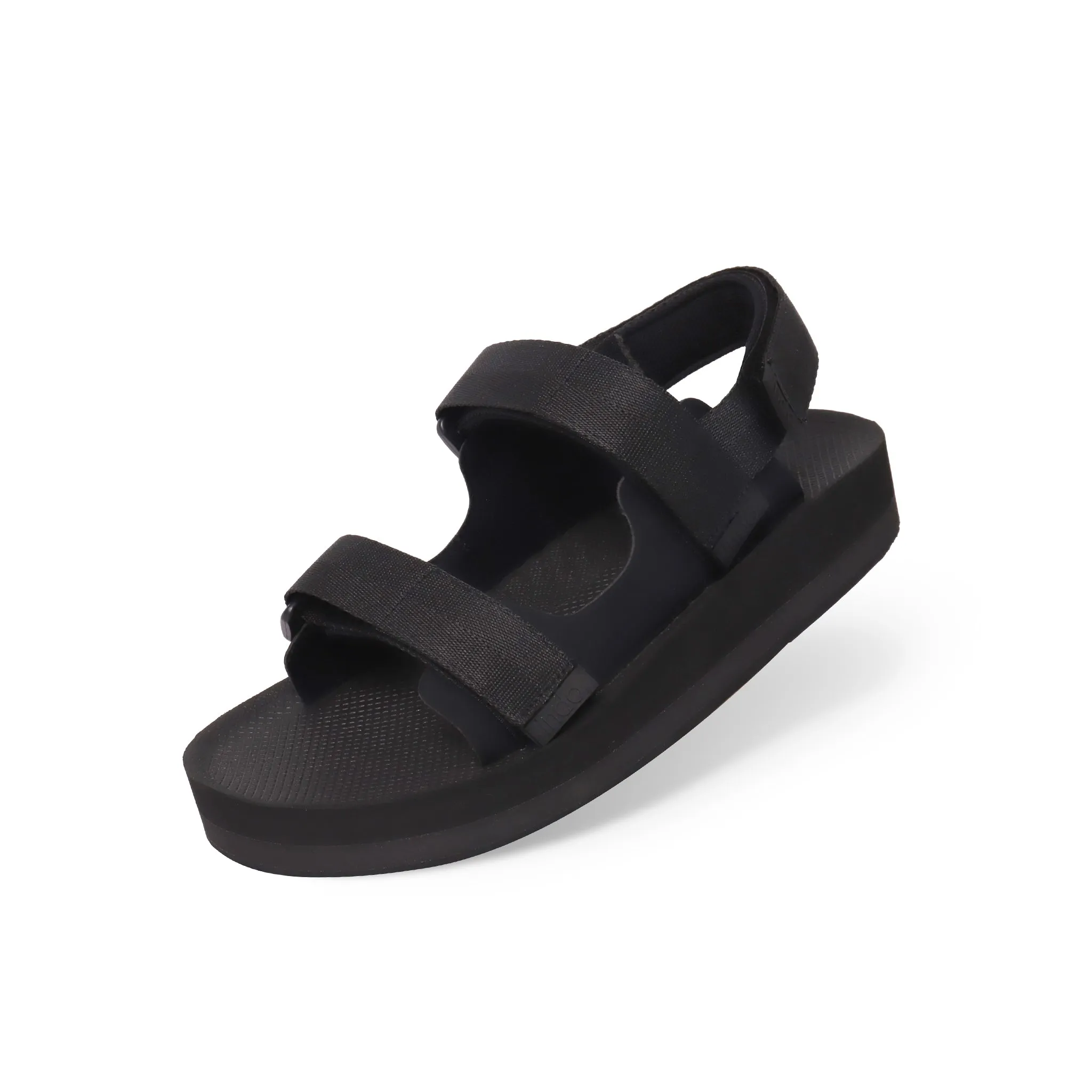 Indosole x Hijack Women’s Recycled Adventure Sandal - Black