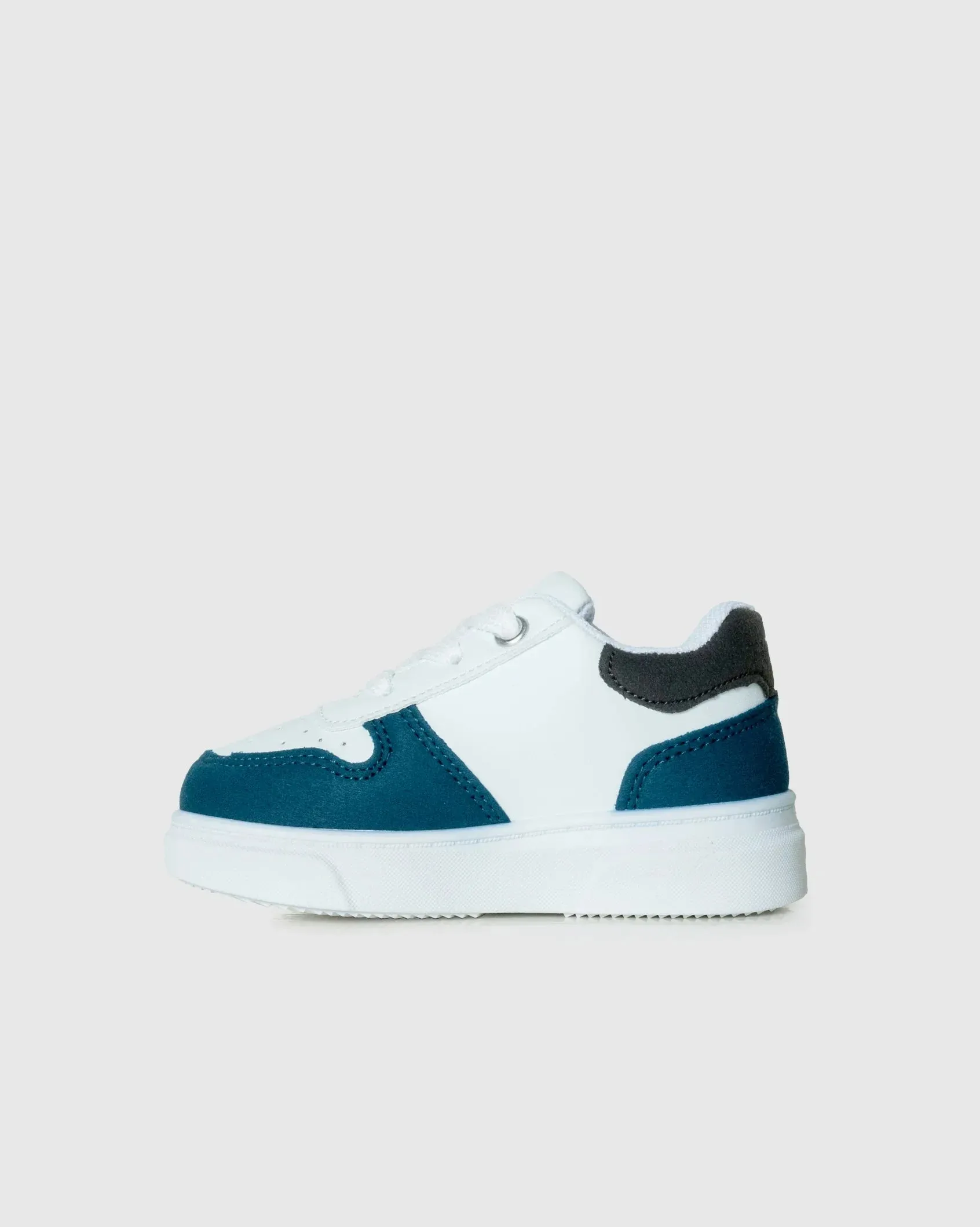 Infants Society - Fun Mixed Media PU Leather Sneaker