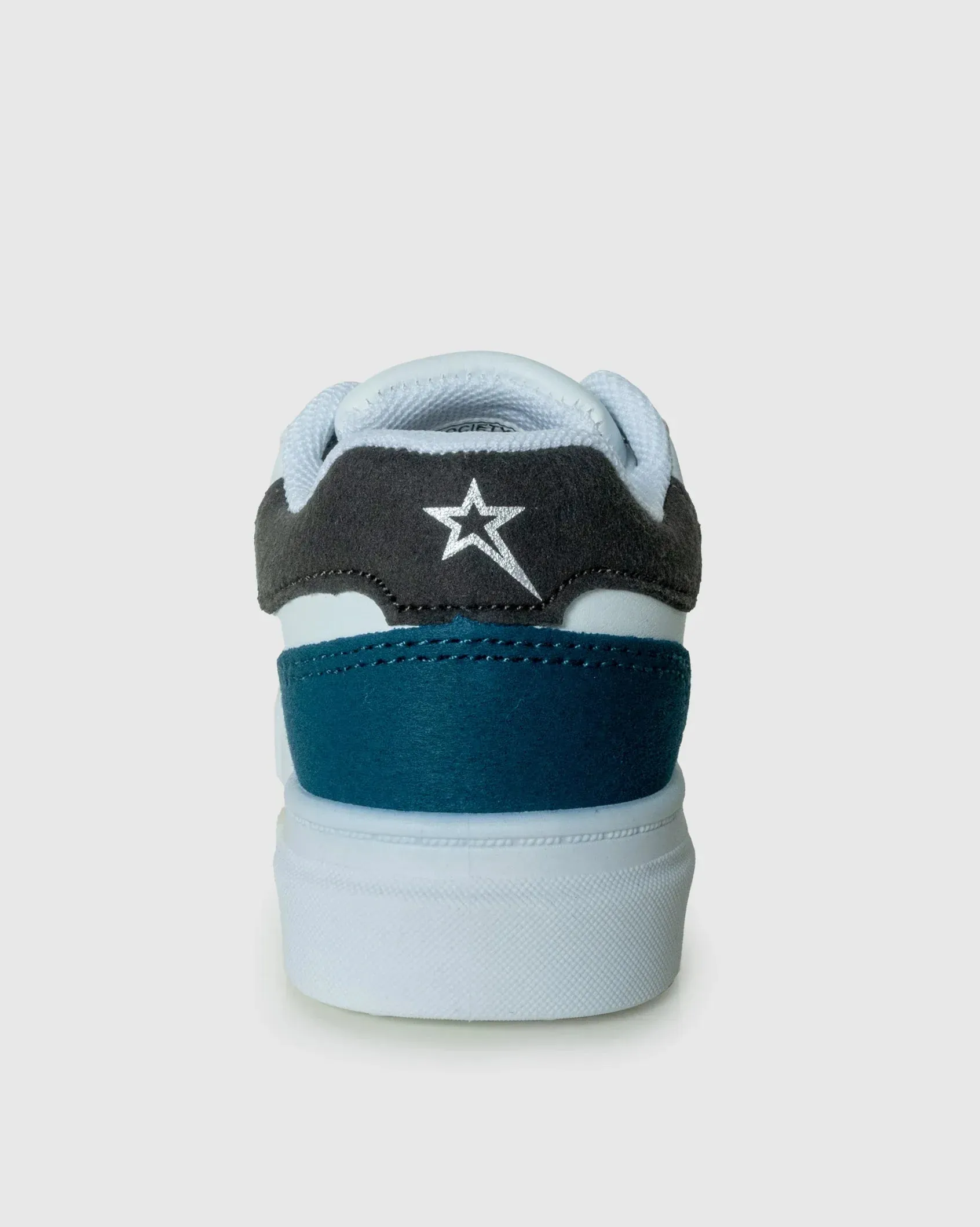 Infants Society - Fun Mixed Media PU Leather Sneaker