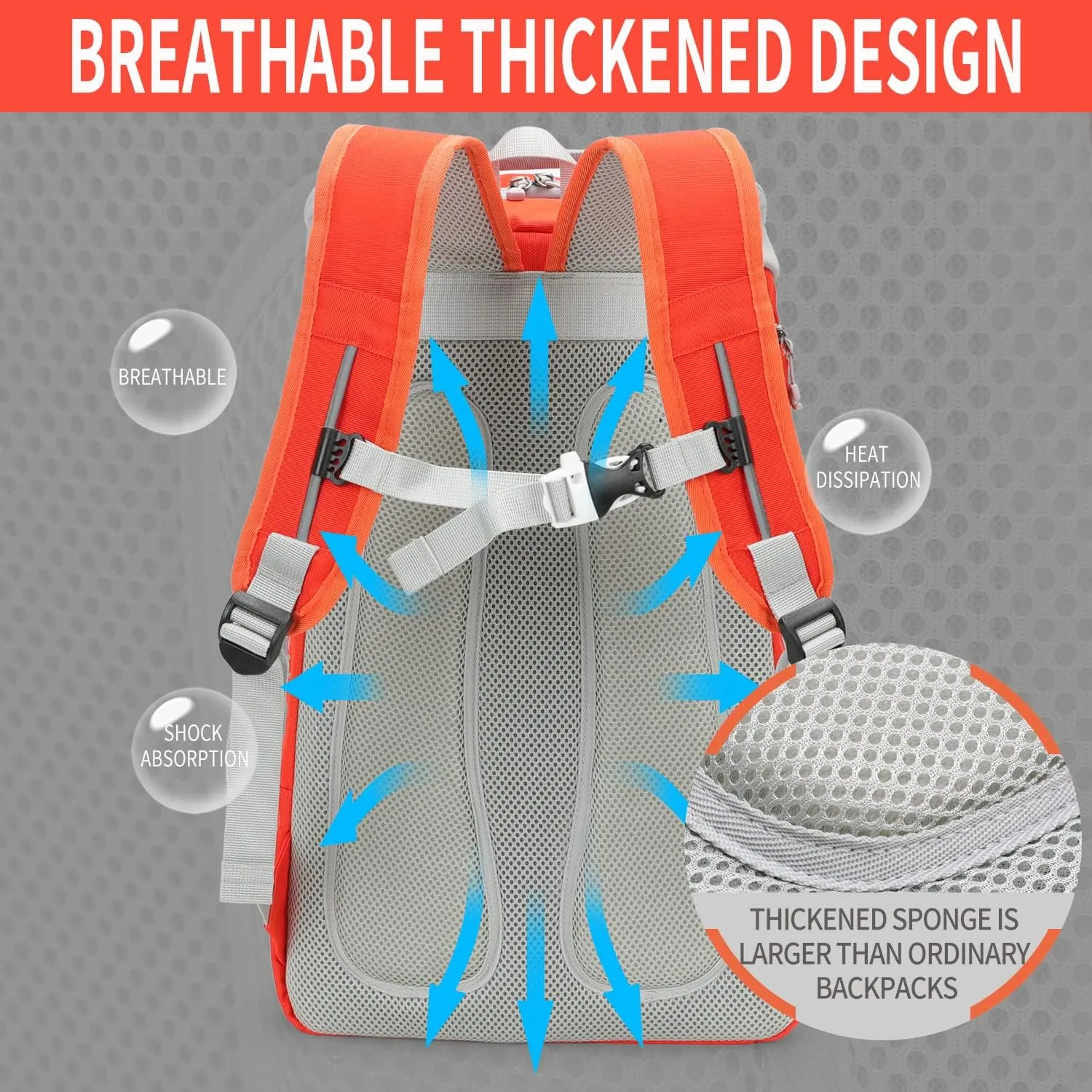 INOXTO 40L Tennis Backpack for Men & Women, Large Pickleball Bag With Independent Shoe Storage, Waterproof & Breathable, Holds 2 Tennis Rackets for Badminton, Travel & Camping