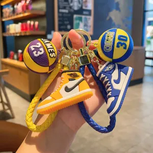INSTOCK-Mini Basketball Shoes Keychain | Sporty & Stylish Gift 🏀