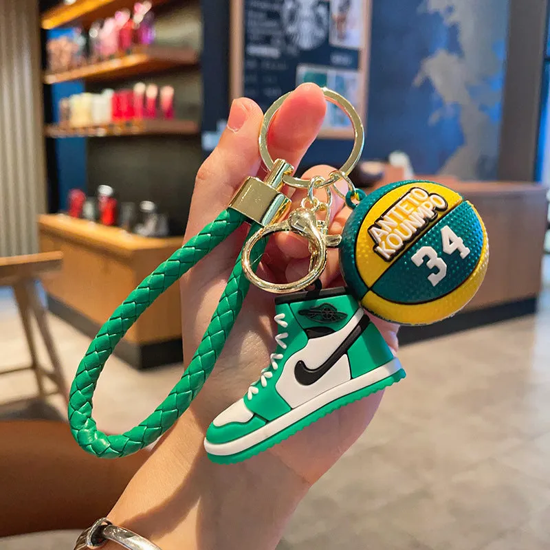 INSTOCK-Mini Basketball Shoes Keychain | Sporty & Stylish Gift 🏀
