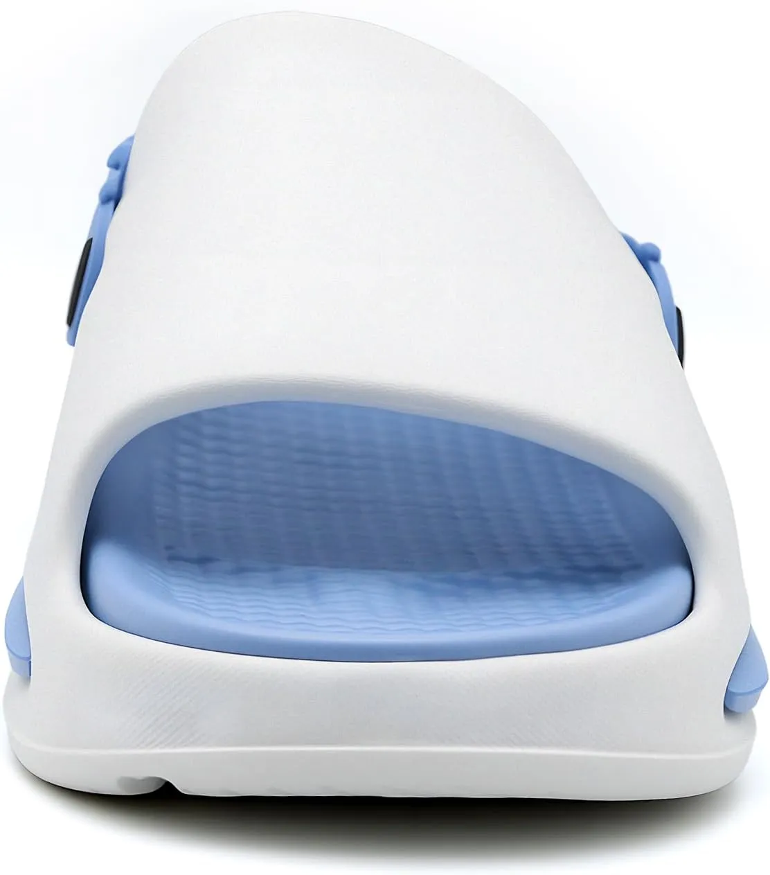 Jerzmy Cloud Slides Mens Sandals, Ultra Cushion Comfy Men Slippers, Arch Support Man Sport Sandal with Back Strap Open Toe Shoes for Indoor Outdoor Beach Garden Travel
