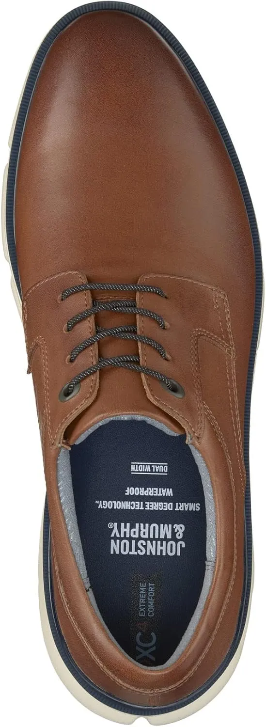 Johnston & Murphy Amherst 2.0 Knit Plain Toe Men’s Shoe - Mens Walking Shoes, Breathable Casual Shoes for Active Lifestyles