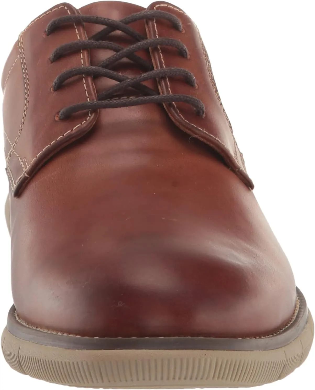 Johnston & Murphy Big Kid Holden Plain Toe Boys Dress Casual Lace-Up Shoe