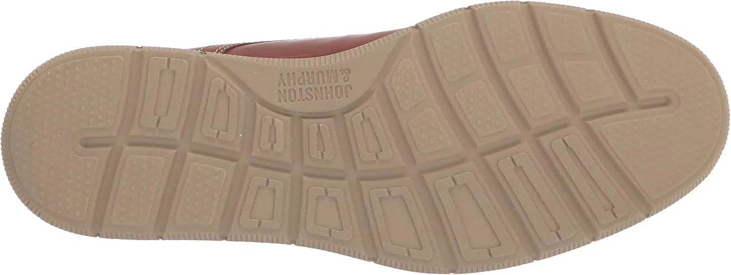 Johnston & Murphy Big Kid Holden Plain Toe Boys Dress Casual Lace-Up Shoe