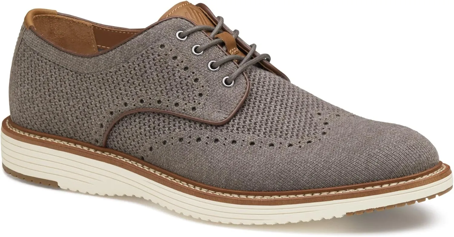 Johnston & Murphy Men's Upton Knit Wingtip Shoe