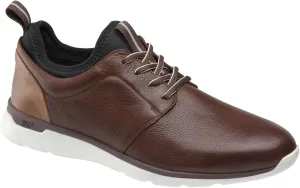 Johnston & Murphy Waterproof XC4® Casual Dress Plain Toe Sneaker Mahogany Waterproof Full Grain 8 M (D)
