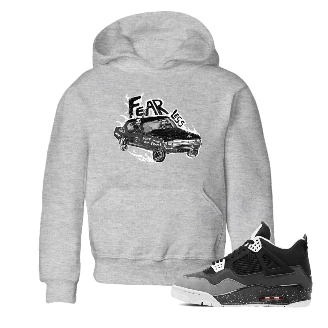 Jordan Air - Kids Fearless Tees SNRT 4 Car Sneaker Remote-controlled Fear High-tech-enabled
