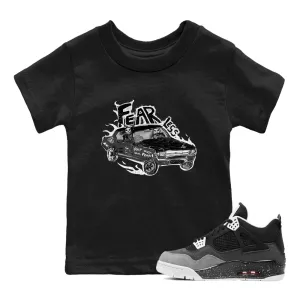 Jordan Air - Kids Fearless Tees SNRT 4 Car Sneaker Remote-controlled Fear High-tech-enabled